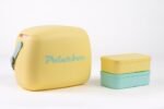 Polarbox® Summer Retro Cooler Bag Yellow - Cyan 6L