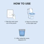 ⁦بي سيف غطاء كرسي الحمام للحماية من الجراثيم – 10 حبة⁩ - الصورة ⁦4⁩