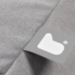 ⁦سرير بين باج بي بيد باستيل فاخر - رمادي⁩ - الصورة ⁦3⁩