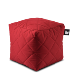 مسند قدم بوف بي بوكس مبطن - أحمر