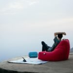 Mighty Bean Bag Quilted - Lime - Image 7