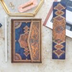 ⁦دفتر وسط Safavid Indigo " مخطط "⁩ - الصورة ⁦7⁩