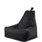 كرسي بين باج كبير مبطن - أسود