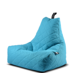 كرسي بين باج كبير مبطن - أزرق فاتح