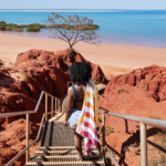 ⁦منشفة بحر سريعة الجفاف - بيتش سن رايز - مقاس كبير⁩ - الصورة ⁦6⁩