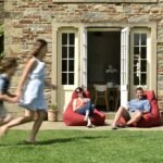 Mighty Bean Bag Quilted - Royal - Image 2