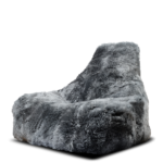 كرسي بين باج كبير فرو - رمادي