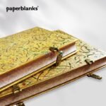 ⁦دفتر كبير Gold Inlay  "مخطط "⁩ - الصورة ⁦5⁩