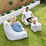 ⁦مسند قدم بوف بي بوكس خارجي - أبيض⁩ - الصورة ⁦3⁩