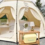 Polarbox® Pop Cooler box - Yellow with Cyan Leather Strap - 20L - Image 9