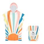 منشفة بونشو- رايز آند شاين - مقاس وسط