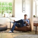 Mighty Bean Bag Luxury - Chestnut - Image 3