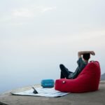 Mighty Bean Bag Quilted - Pink - Image 8