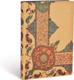 دفتر كبير Visions of Paisley Ivory Kraft " مخطط "