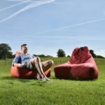 Mighty Bean Bag Quilted - Royal - Image 5