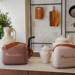 Polarbox® Urban Retro Cooler Bag Mauve Gold 6L - Image 6