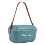Polarbox®  Classic Cooler box - Blue Marine Leather Strap - 20L - Image 4