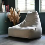 ⁦كرسي بين باج كبير تيدي - أبيض عاجي⁩ - الصورة ⁦4⁩