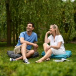 ⁦وسادة أرضية للجلوس - برتقالي⁩ - الصورة ⁦3⁩