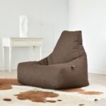 ⁦كرسي بين باج كبير مبطن - أسود⁩ - الصورة ⁦3⁩