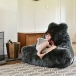 Mighty Bean Bag Fur - Black - Image 4