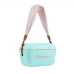 ⁦حزام قماشي كلاسيك - جلد بني⁩ - الصورة ⁦3⁩