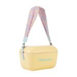 ⁦حزام قماشي كلاسيك - جلد تركوازي⁩ - الصورة ⁦5⁩