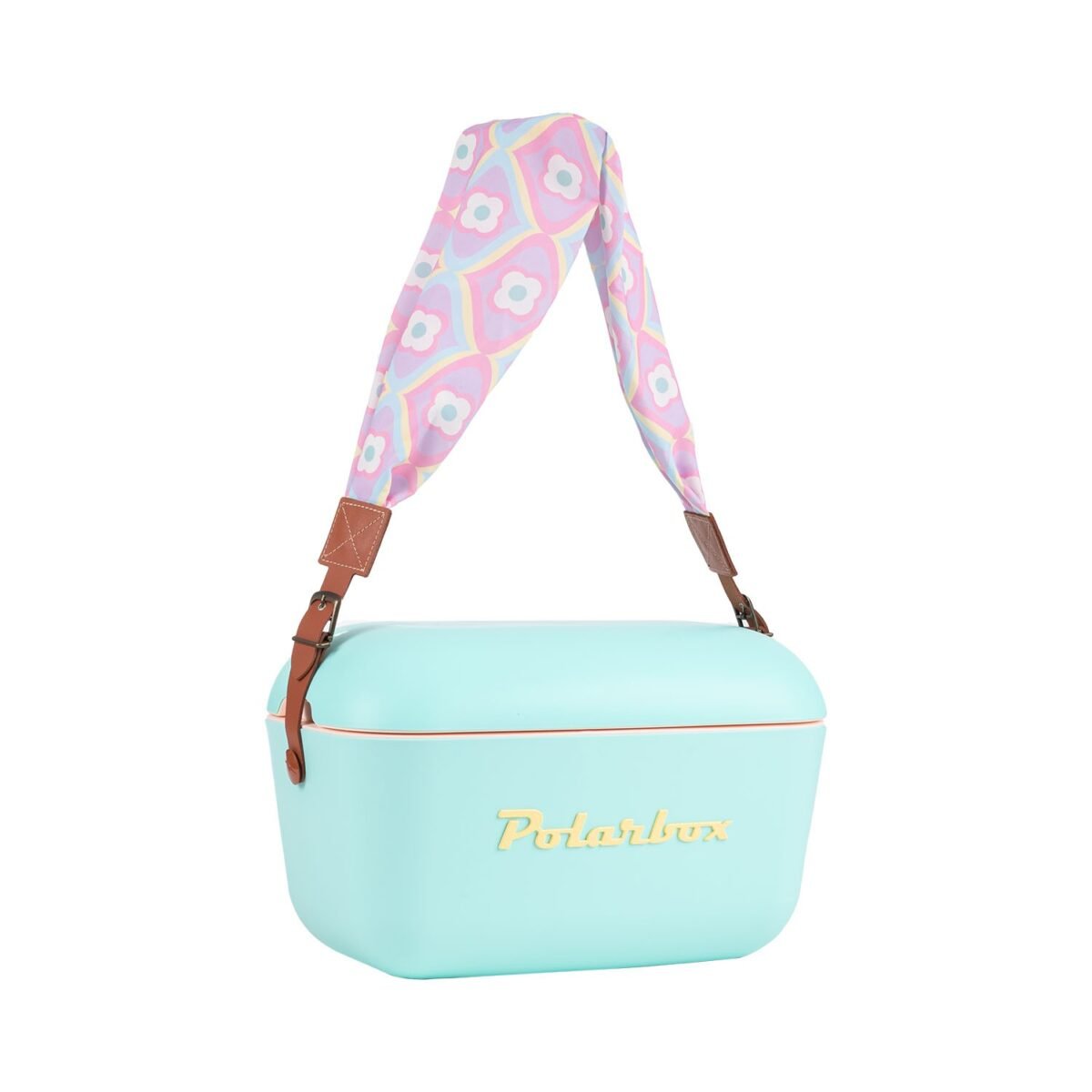 ⁦حزام قماشي كلاسيك - جلد بني⁩ - الصورة ⁦6⁩