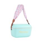 ⁦حزام قماشي كلاسيك - جلد بني⁩ - الصورة ⁦6⁩