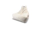Large Fur Bean Bag Chair - Image 3