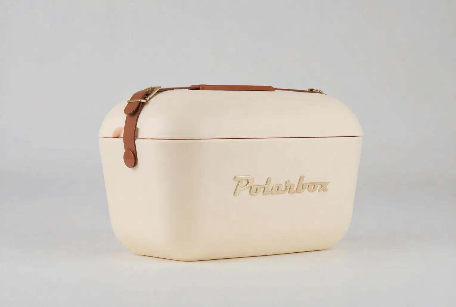 Crema_gold Polarbox® Retro Ice Box Cream - Gold 12L - Image 1